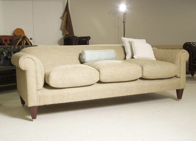 CHATHAM LOW BACK SOFA: COLEFAX & FLOWER LINEN